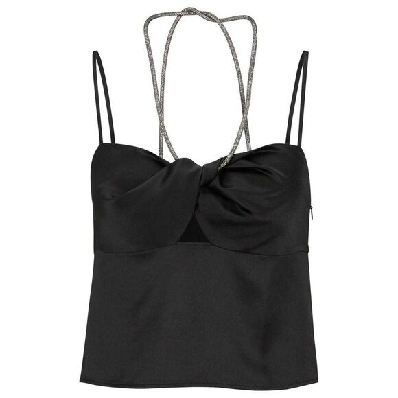 Hugo Boss Womens/Ladies Crystali-1 Top / Black